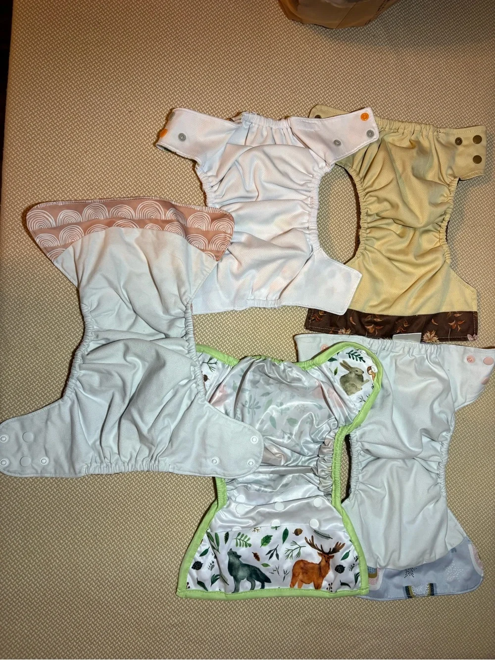 Lua Baby & other Diaper Covers (5) — Multicolor Assortment